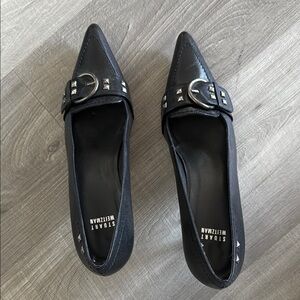 Stuart Weitzman Black Heels with Elegant Design